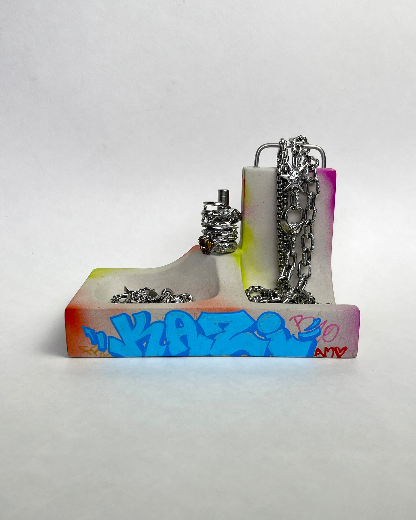 Rails n Rings Jewelry Holder: Personalized